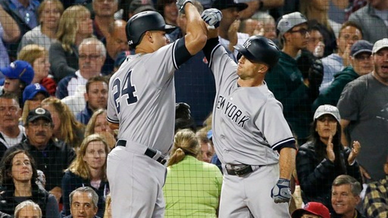 Chapman walks in winning run, Red Sox beat Yankees 5-4 (Jul 14, 2017)